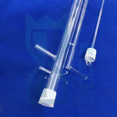 Nhà máy Quartz thiết bị tùy chỉnh Phòng thí nghiệm Quartz ống thủy tinh chống nhiệt độ cao