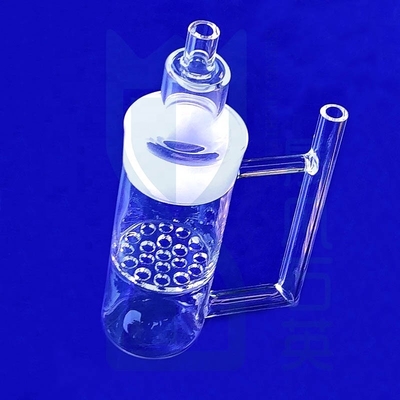Nhà máy Quartz thiết bị tùy chỉnh Phòng thí nghiệm Quartz ống thủy tinh chống nhiệt độ cao