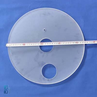 Tùy chỉnh nhỏ tất cả các Quartz đánh bóng Sight Glass Silicon Quartz Disc Quartz Window
