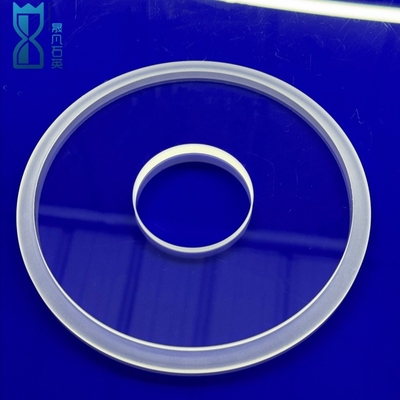 Ưu tiên tinh khiết cao Quartz trong suốt Quartz lỗ Quartz trong suốt Ring Factory