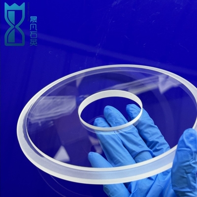 Ưu tiên tinh khiết cao Quartz trong suốt Quartz lỗ Quartz trong suốt Ring Factory