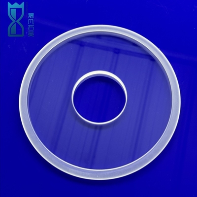 Ưu tiên tinh khiết cao Quartz trong suốt Quartz lỗ Quartz trong suốt Ring Factory