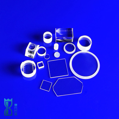 Nhà máy cao độ minh bạchđược hợp nhất silicon cho cửa sổ quang học tùy chỉnh không đều Quartz tấm tấm kính