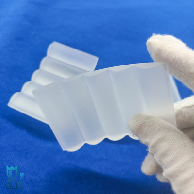 Nhà máy Hiệu suất cao Sản phẩm silicon nóng chảy tùy chỉnh không đều Quartz Frosted Bảng kính