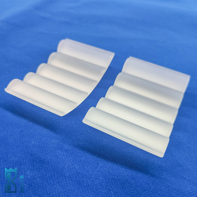 Nhà máy Hiệu suất cao Sản phẩm silicon nóng chảy tùy chỉnh không đều Quartz Frosted Bảng kính