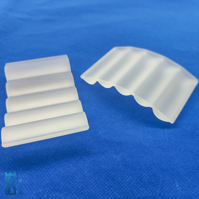 Nhà máy Hiệu suất cao Sản phẩm silicon nóng chảy tùy chỉnh không đều Quartz Frosted Bảng kính