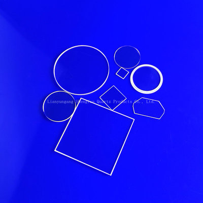 Nhà máy chống nhiệt độ cao hợp kim silicon tùy chỉnh quang Quartz tấm kính tấm