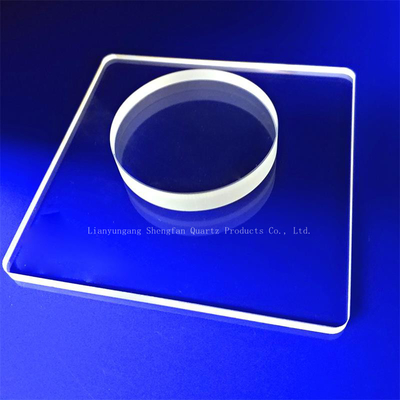 Nhà máy chống nhiệt độ cao hợp kim silicon tùy chỉnh quang Quartz tấm kính tấm