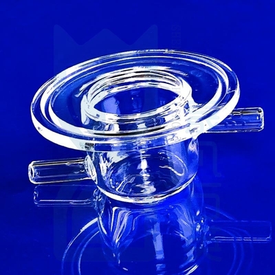 Đường độ chất lỏng được nạp theo yêu cầu nhiệt độ cao lò phản ứng thạch anh 50ml-1000ml