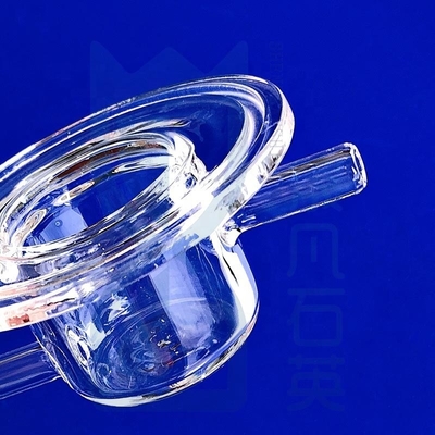 Đường độ chất lỏng được nạp theo yêu cầu nhiệt độ cao lò phản ứng thạch anh 50ml-1000ml