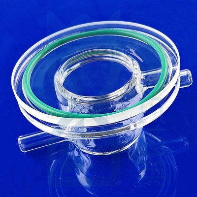 Đường độ chất lỏng được nạp theo yêu cầu nhiệt độ cao lò phản ứng thạch anh 50ml-1000ml