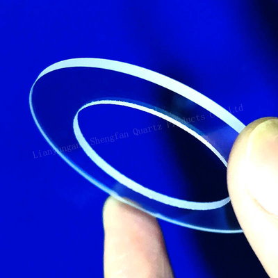 Độ truyền ánh sáng cao Bảng mờ thông suốt Quartz vòng tùy chỉnh