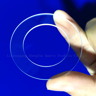 Độ truyền ánh sáng cao Bảng mờ thông suốt Quartz vòng tùy chỉnh