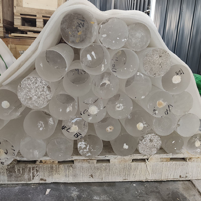 Tùy chỉnh Kháng nhiệt độ cao Nhiều kích thước Quartz lõi chì bên trong minh bạch bên ngoài Scrub