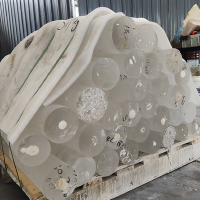 Tùy chỉnh Kháng nhiệt độ cao Nhiều kích thước Quartz lõi chì bên trong minh bạch bên ngoài Scrub