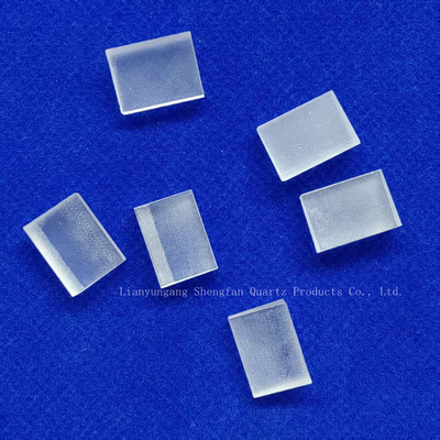 Nhà máy tùy chỉnh độ chính xác cao nhỏ Quartz tấm thủy tinh Frosted Bảng Sản xuất