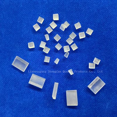 Nhà máy tùy chỉnh độ chính xác cao nhỏ Quartz tấm thủy tinh Frosted Bảng Sản xuất