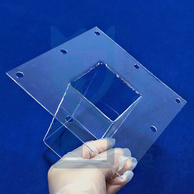 Bảng kính thạch anh chịu nhiệt độ cao 1100C cho đâm trong các ứng dụng quang điện bán dẫn
