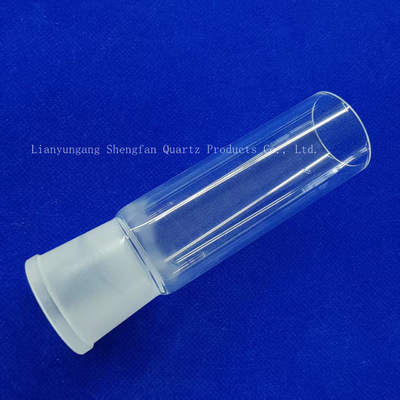 Quartz thiết bị kính thử nghiệm ống rõ ràng