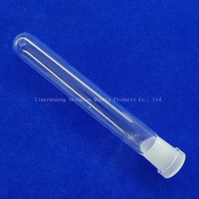 Quartz thiết bị kính thử nghiệm ống rõ ràng