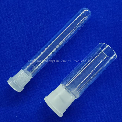 Quartz thiết bị kính thử nghiệm ống rõ ràng