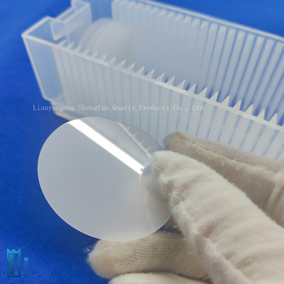 Xưởng sản xuất Cassette tùy chỉnh đĩa đánh bóng một mặt Quartz Glass cực mỏng Quartz Plate