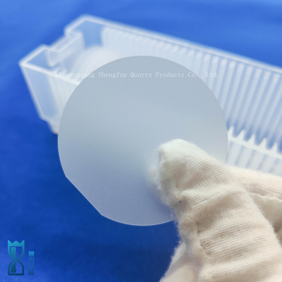 Xưởng sản xuất Cassette tùy chỉnh đĩa đánh bóng một mặt Quartz Glass cực mỏng Quartz Plate