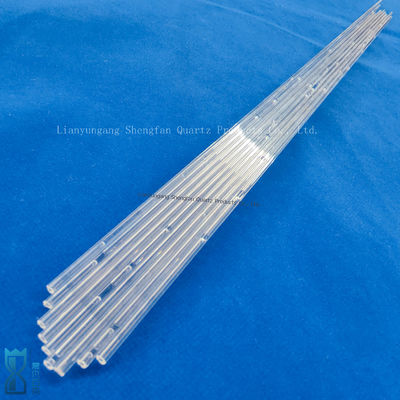 Nhà máy sản xuất ống thủy tinh thạch anh chống nhiệt độ cao với độ tinh khiết 99,99% SiO2 và nhiệt độ hoạt động 1100 ° C