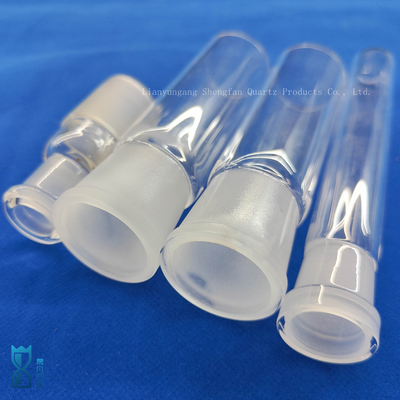 Custom Glass Cylinder One Side Sealed Quartz Test Tube Glass Pipe Các đồ thủy tinh phòng thí nghiệm
