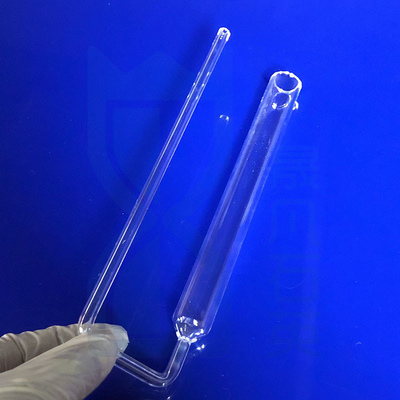 Nhà máy tùy chỉnh phòng thí nghiệm đặc biệt ống thủy tinh thạch anh Quartz Glass Instrument