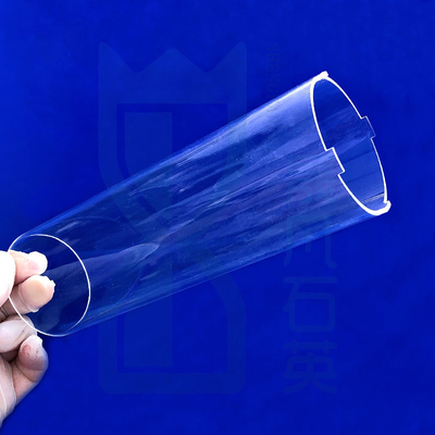 Kháng ăn mòn nhiệt độ cao Độ thấm cao Quartz ống thủy tinh Quartz nóng chảy