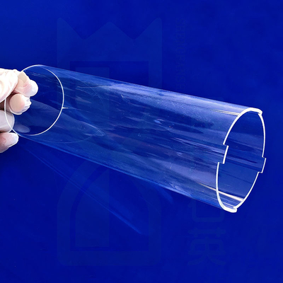 Kháng ăn mòn nhiệt độ cao Độ thấm cao Quartz ống thủy tinh Quartz nóng chảy