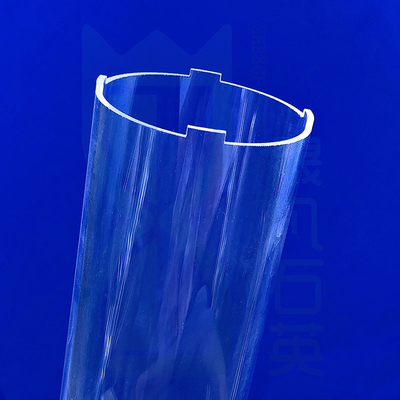 Kháng ăn mòn nhiệt độ cao Độ thấm cao Quartz ống thủy tinh Quartz nóng chảy