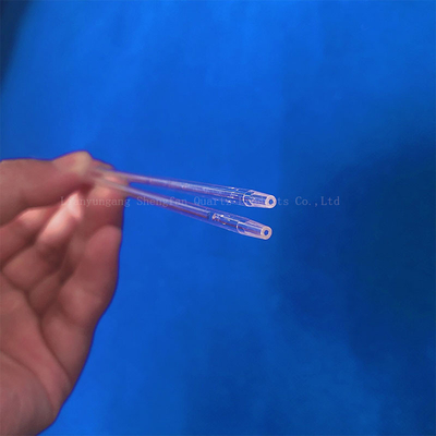 Nhà máy tùy chỉnh chống nhiệt độ cao 1mm-10mm đường kính nhỏ ống thủy tinh thạch anh