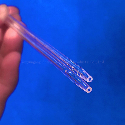 Nhà máy tùy chỉnh chống nhiệt độ cao 1mm-10mm đường kính nhỏ ống thủy tinh thạch anh