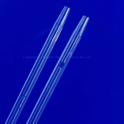 Nhà máy tùy chỉnh chống nhiệt độ cao 1mm-10mm đường kính nhỏ ống thủy tinh thạch anh