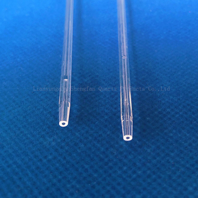 Nhà máy tùy chỉnh chống nhiệt độ cao 1mm-10mm đường kính nhỏ ống thủy tinh thạch anh