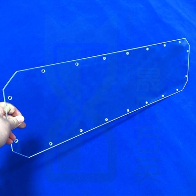 Nhà máy truyền ánh sáng cao tùy chỉnh laser đục thạch anh tấm thủy tinh hợp kim thạch anh