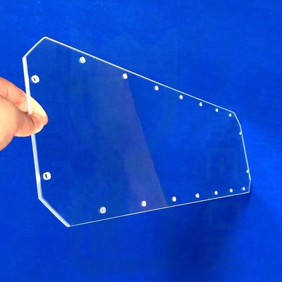 Nhà máy truyền ánh sáng cao tùy chỉnh laser đục thạch anh tấm thủy tinh hợp kim thạch anh