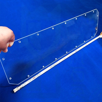 Nhà máy truyền ánh sáng cao tùy chỉnh laser đục thạch anh tấm thủy tinh hợp kim thạch anh