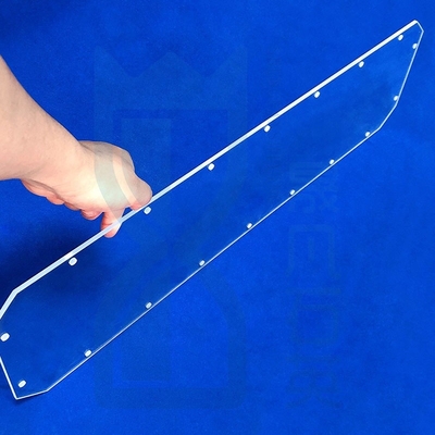 Nhà máy truyền ánh sáng cao tùy chỉnh laser đục thạch anh tấm thủy tinh hợp kim thạch anh