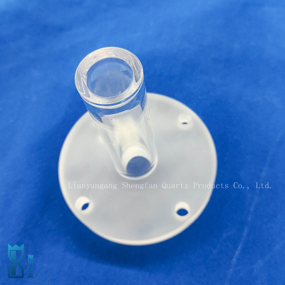 Đường ống thủy tinh chống ăn mòn tùy chỉnh, đánh bóng, đâm, thạch anh, ống viền, ống thủy tinh cho nghiên cứu khoa học