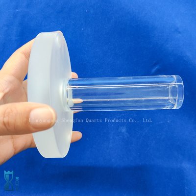 Đường ống thủy tinh chống ăn mòn tùy chỉnh, đánh bóng, đâm, thạch anh, ống viền, ống thủy tinh cho nghiên cứu khoa học