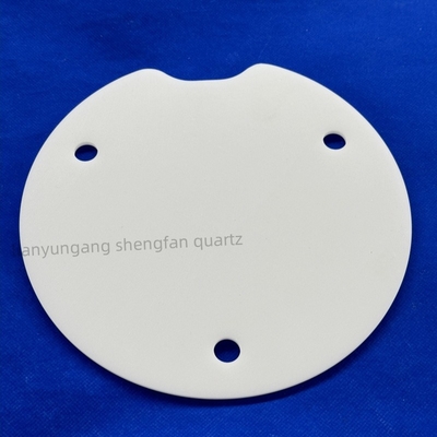 Bản đồ Opal hợp nhất Quartz tấm tấm nhiệt độ cao và chống ăn mòn