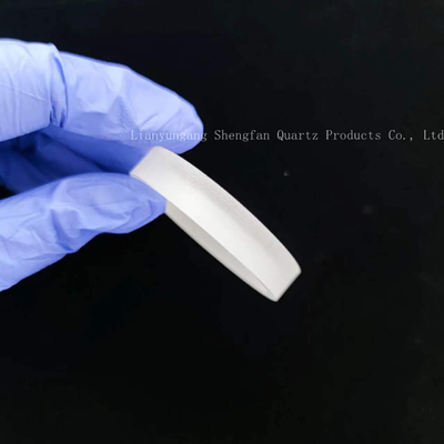 Hiệu suất cao Clear Frosted Thick Wall Sheet Quartz Glass Disc Phòng thí nghiệm đồ thủy tinh