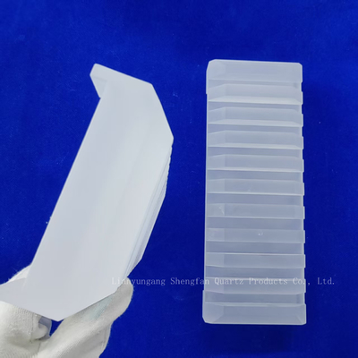 Kích thước lớn Quartz cách điện khối rãnh làm sạch hòm nhà máy tùy chỉnh chống ăn mòn hiệu suất cao