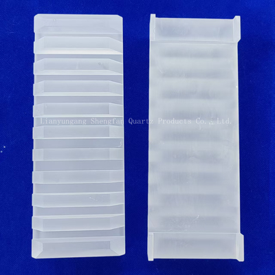 Kích thước lớn Quartz cách điện khối rãnh làm sạch hòm nhà máy tùy chỉnh chống ăn mòn hiệu suất cao