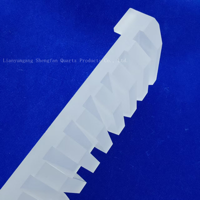Kích thước lớn Quartz cách điện khối rãnh làm sạch hòm nhà máy tùy chỉnh chống ăn mòn hiệu suất cao