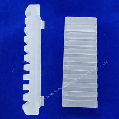 Kích thước lớn Quartz cách điện khối rãnh làm sạch hòm nhà máy tùy chỉnh chống ăn mòn hiệu suất cao
