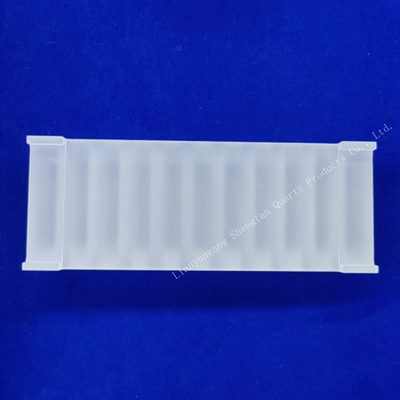 Kích thước lớn Quartz cách điện khối rãnh làm sạch hòm nhà máy tùy chỉnh chống ăn mòn hiệu suất cao